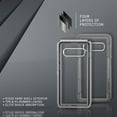 thumbnail image 4 of Pelican Samsung Galaxy S10+ Case - Voyager (Clear/Grey), 4 of 7