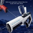 thumbnail image 2 of pitrice High-pressure Electric Water Gun For Summer Beach Fun Childrens Pulse Electric Continuous Water Gun avocado, 2 of 6