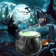 thumbnail image 3 of Injueey Máquina de niebla eléctrica para Halloween, atmósferas de fiesta, atomizador de olla decorativa Mister Spooky, nebulizador de casa embrujada Iluminación navideña  enchufe del Reino Unido Injueey HA067654-01, 3 of 6