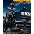 thumbnail image 2 of Juego de luces para bicicleta WSCXSC recargable por USB e impermeable, 2 of 7