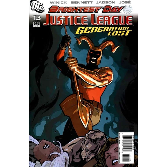 Justice League Generation Lost #13 VF ; DC Comic Book