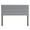 Gray, variant on Home Design Etta Twin Upholstered Headboard with Channel Tufting and Foam Padding, Gray, Easy assembly