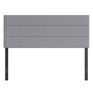 Home Design Etta Full Upholstered Headboard, Channel Tufted