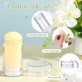 thumbnail image 5 of 30 Pack Empty Deodorant Containers 30ml (1 oz )- Refillable Plastic Tubes with Twist Up Bottom for Solid Perfume Lip Balm Travel DIY, 5 of 8