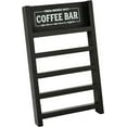 thumbnail image 2 of PERFNIQUE K Cup Holder, Wooden Coffee Pod Ladder, Rustic Storage Organizer for Home Kitchen Coffee Bar Table (Black), 2 of 7