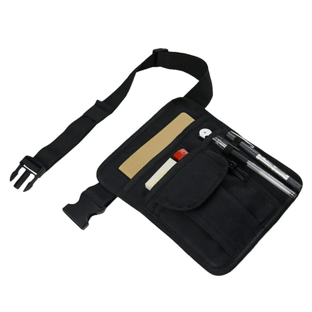 Bolsa para servidor, bolsa para dinero en la cintura para camarero de restaurante, bolsa para delantal de restaurante con cinturón ajustable, muy resistente y duradera
