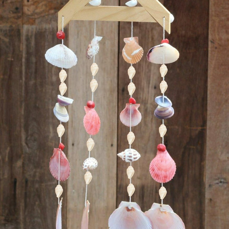 DIY Wind Chime Material Seashell String Chime Ornament Shell Wind Chime Part