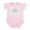 Petal Pink, variant on CafePress - Future Swimmer Infant Bodysuit - Baby Light Bodysuit, Size Newborn - 24 Months