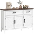 thumbnail image 1 of HOMCOM Sideboard Buffet Cabinet, 44" Farmhouse Kitchen Storage Cabinet, 1 of 10
