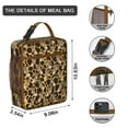 thumbnail image 3 of Giraffe Insulated Lunch Bag Box Women Reusable Lunch Bag Lightweight Lunch Tote Portable Bag Picnic Camping, 3 of 6