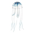 thumbnail image 1 of Decoración de medusas para pecera, adornos fluorescentes de silicona para medusas, decoración de acuario con ventosa, azul, 2,3 "x 5,9", 1 of 7