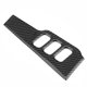 thumbnail image 2 of Cubierta embellecedora de pegatina de botón de interruptor de faro de fibra de carbono compatible con Mitsubishi Lancer 2008-2016, 2 of 8