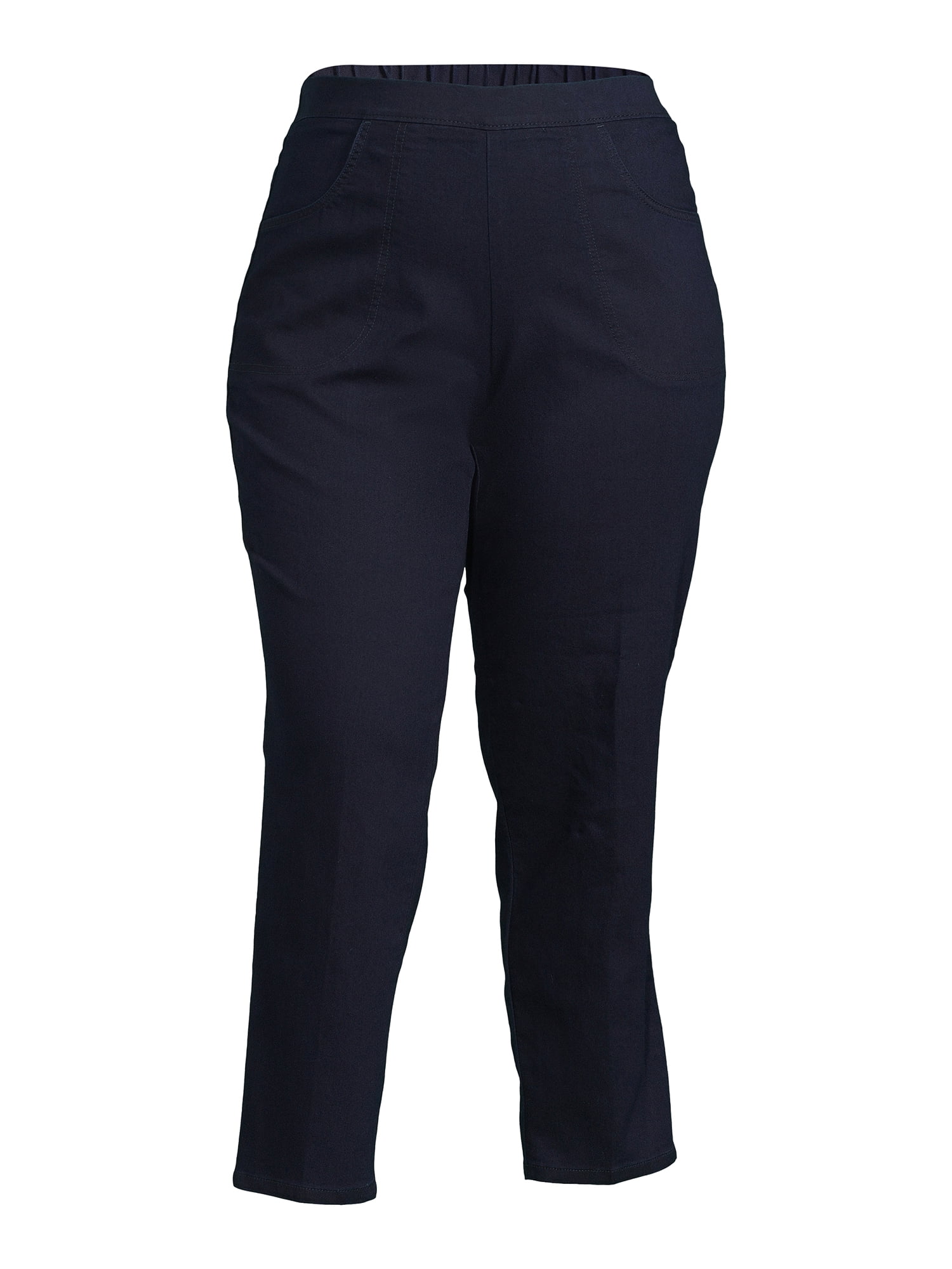(3 pack) JMS Just My Size by Hanes Women's Plus Size 2 Pocket Pull On Pants, Single and 2 Pack