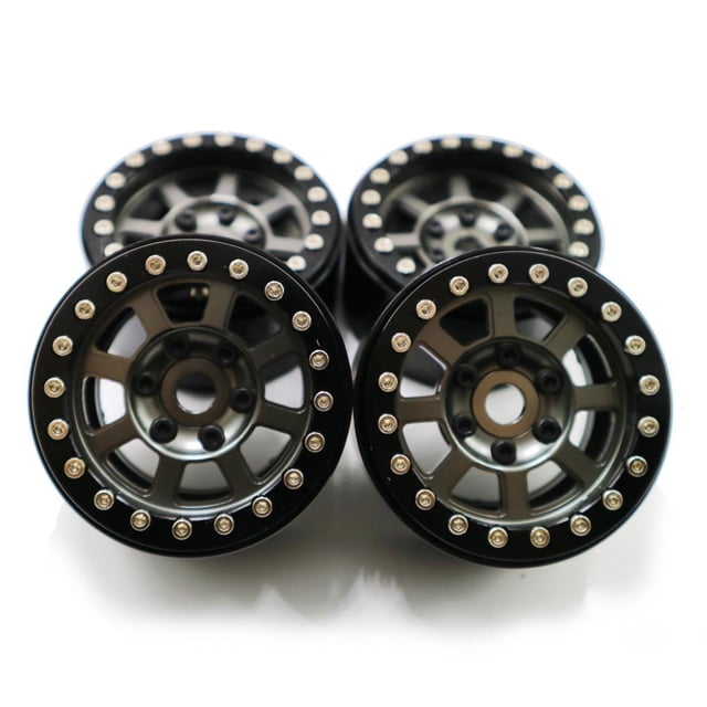 Llantas de Metal de aleación de aluminio Bewildely a prueba de golpes para 1/10 RGT 86100 86100JC FTX5579