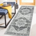thumbnail image 2 of ZACOO 2' x 6' Washable Runner Rug for Hallway Low-Pile Kitchen Rugs Entry Non-Slip Rug, Gray, 2 of 6
