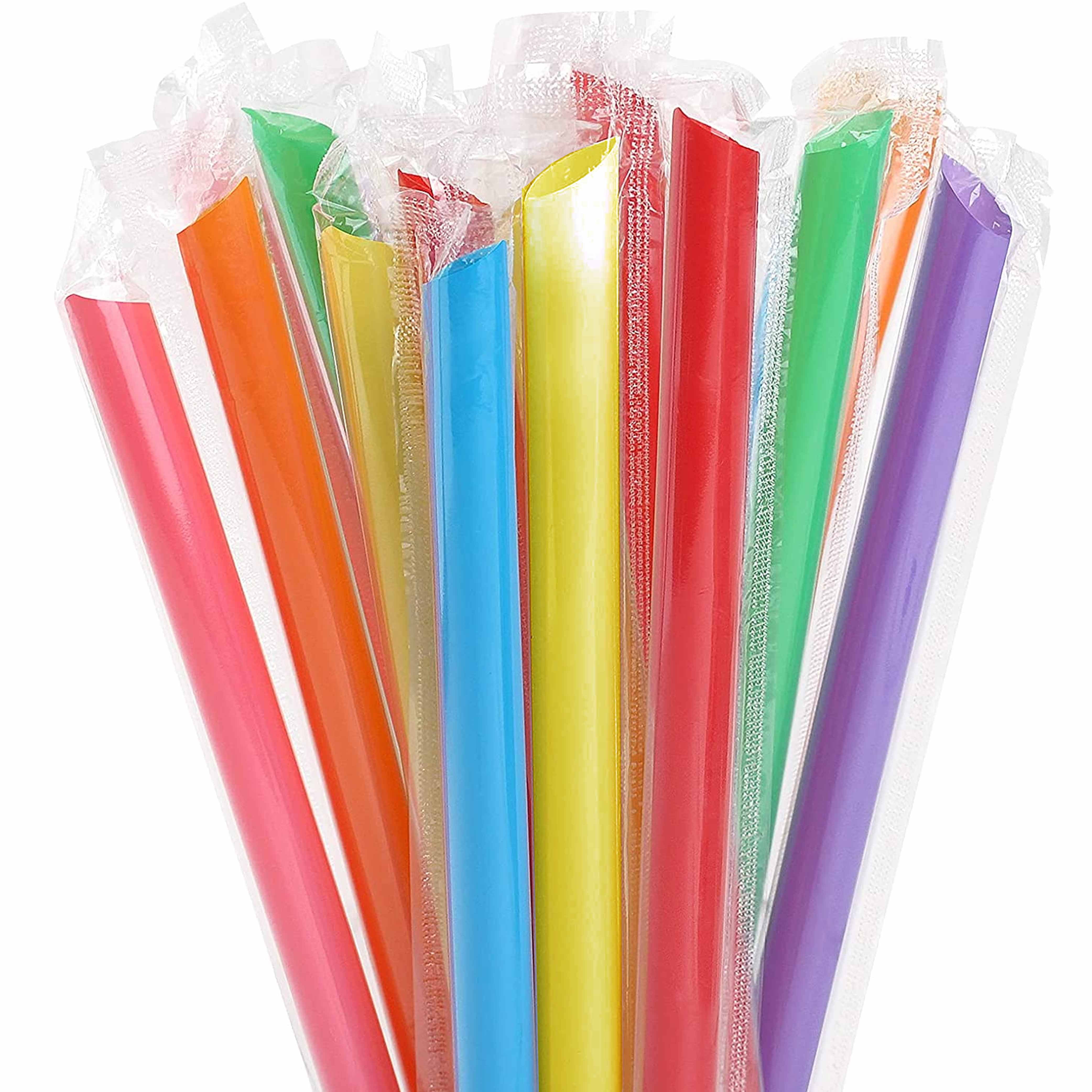 Straws Extra Wide, Bubble Tea Drinking Straws for Smoothies, Milkshake –  EcoQuality Store