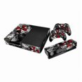 thumbnail image 1 of cross Red Skin Sticker Protector For XBOX ONE Controller Console, 1 of 5