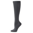 thumbnail image 1 of Aocisk Women's Solid Athletic Compression Leg Socks for Sports Performance and Calf Support Grey L, 1 of 2