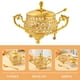 thumbnail image 5 of 1 juego de recipiente decorativo para aperitivos de cocina, tarro de cristal con cuchara, 5 of 8