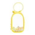 thumbnail image 2 of Bolsa de Almacenamiento de Figuras Colgantes, Mini Estuche de Exposición, Decoración de Mochila, Organizador Colgante Impermeable, Estuche de Exposici Amarillo, 2 of 8