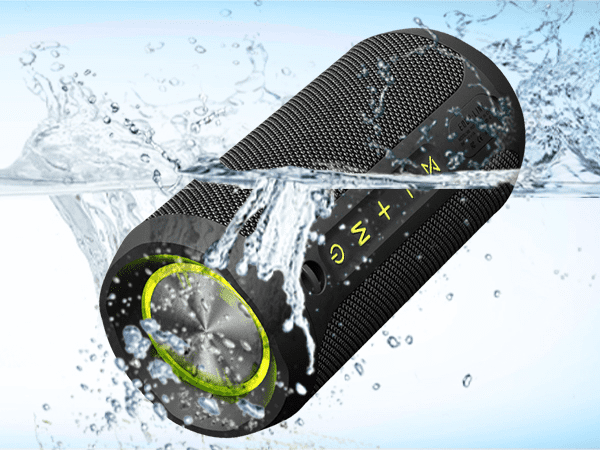EDUPLINK M6PRO Bluetooth Portable Speaker, Outdoor Speakers, Black, 1 Pack