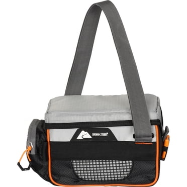 Ozark Trail 3500 Tackle Bag with Trays, Polyester, Gray