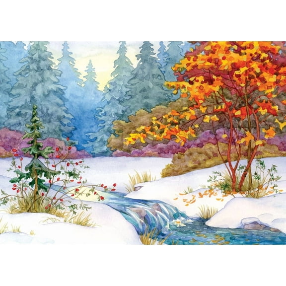 Winter Tapestry Deluxe Boxed Holiday Cards (20 Cards, 21 Self-Sealing Envelopes) (Other)