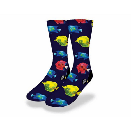 

CORAL REEF TRIO Fun Fish Socks