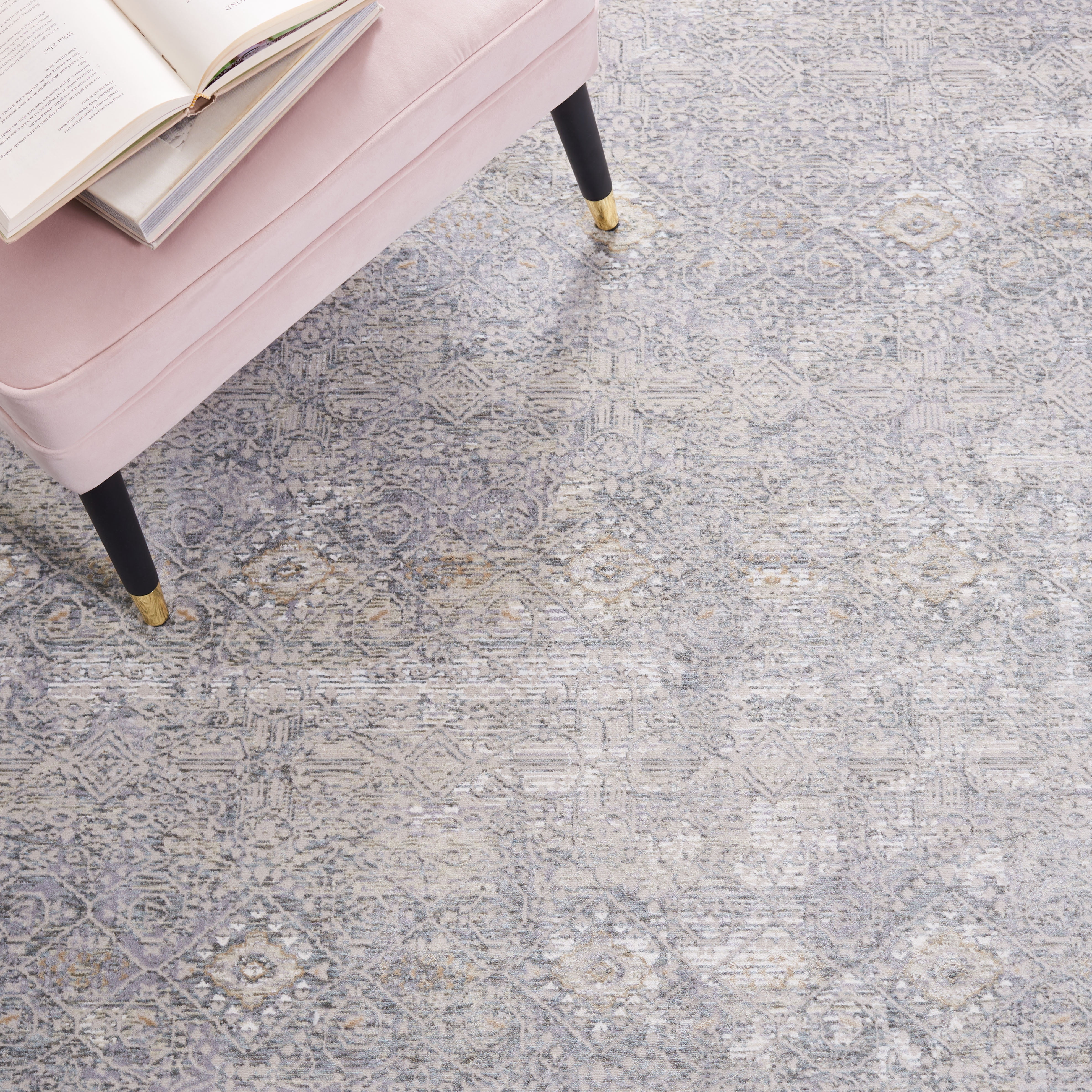 SAFAVIEH Webster Karenza Abstract Area Rug, Grey/Beige, 5' x 8'