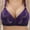 Purple, variant on KIHOUT Bra For Women Clearance Womens Solid Lace Bras Plus Size Underwear Bralette Bras Comfortable Bra