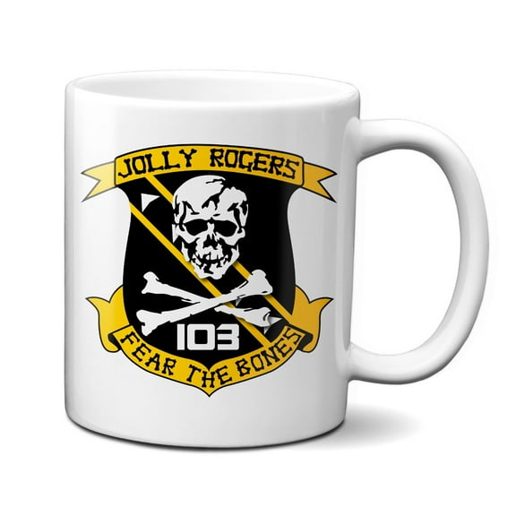 Jolly Rogers VF-103 Fear The Bones Mug