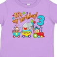 thumbnail image 4 of Inktastic It's My Birthday Circus Train 3rd Birthday Boys or Girls Toddler T-Shirt, 4 of 5