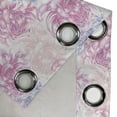 thumbnail image 4 of Ambesonne Flowers Grommet Curtain, Romantic Floral Design, 50" x 72", Pink and White, 4 of 6
