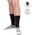 thumbnail image 2 of Core-Spun 10-15mmHg Light Support Compression Socks - Slate/Grey/Black Argyle, Small, 2 of 7