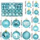 thumbnail image 3 of Ganfancp 100Pcs Christmas Ball Ornaments Christmas Tree Decoration Holiday Multiple Styles Ornaments For Christmas Trees Party Ball Decoration Artículos En Liquidación 1X Bola de Navidad (100 Unidade, 3 of 5