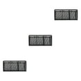 thumbnail image 2 of Guardoinrt Magnetic Pencil Holder Black Mesh Basket Refrigerator for Locker Table 3 grid Small 3Set, 2 of 6