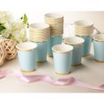 thumbnail image 3 of 50-Pack Light Blue Paper Cups, Disposable Party Supplies (9 oz), 3 of 5