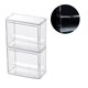 thumbnail image 5 of Caja de presentación Caja de almacenamiento transparente Caja de presentación de perfume transparente acrílica Decoración del hogar para cosméticos 2 capas 27x13.5x31cm / 10.63x5.31x12.2in, 5 of 10