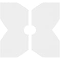 thumbnail image 2 of Ekena Millwork CMP40TS2-02000 40 in. OD x 2 in. ID Square Titus Architectural Grade PVC Contemporary Ceiling Medallion - 2 Piece, 2 of 7