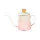 thumbnail image 2 of Reche de cisne de 350 ml sobre el café Hervidor de hervidor de acero inoxidable Versátil Mango ergonómico Apariencia Estética Café de goteo a mano Gradiente rosa, 2 of 8