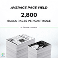 thumbnail image 3 of TCT 201X Black Toner Cartridge 2 Pack - Compatible With HP 201X CF400X Black High Yield, 3 of 6