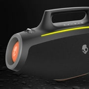 Skullcandy Barrel Bluetooth Boombox Party Speaker, Water-Resistant Portable Speaker, LED Lightshow Mode, 12 Hour Battery, Multi-Link