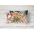 thumbnail image 2 of Carolines Treasures 8537PW1216 Crab Boil Canvas Fabric Decorative Pillow, 12H x16W, multicolor, 2 of 3