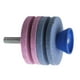 thumbnail image 4 of Afilador de cuchillos para cortacésped, piedra de afilar para taladro, duradero Azul y rosa, 4 of 7