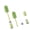Green, variant on QueMer Hygienic Not Scratch Bottle Brush Feeding Pacifiers Brush For Infant Glass PPSU Containers And Teats