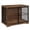 Rustic Brown, variant on Hzuaneri 44 Inch Dog Crate Furniture, XL Indoor Dog Kennel for Large Dog with Barn Door, Heavy Duty Wooden Dog Cage as TV Stand & End Table, Rustic Brown