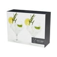 thumbnail image 6 of Viski Raye Angled Gin and Tonic Glasses, Wedding Gifts, 14oz Set of 2, 6 of 6