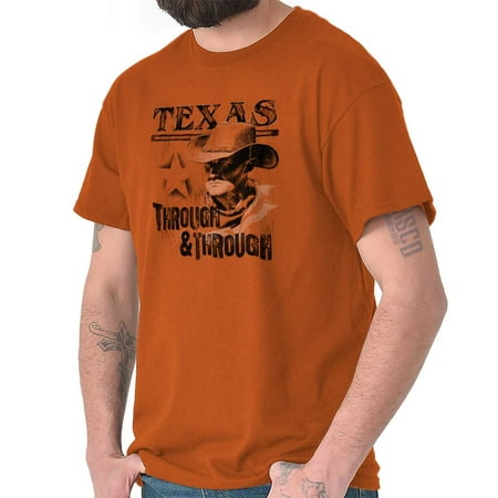 Brisco Brands South Texas Western Cowboy  TX Mens Short Sleeve