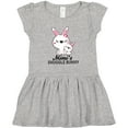 thumbnail image 3 of Inktastic Mimis Snuggle Bunny Easter Girls Toddler Dress, 3 of 5