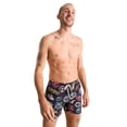 thumbnail image 4 of Men's Chubbies Black Kansas City Chiefs The Neon 5.5" Classic Lined Swim Trunks, 4 of 5